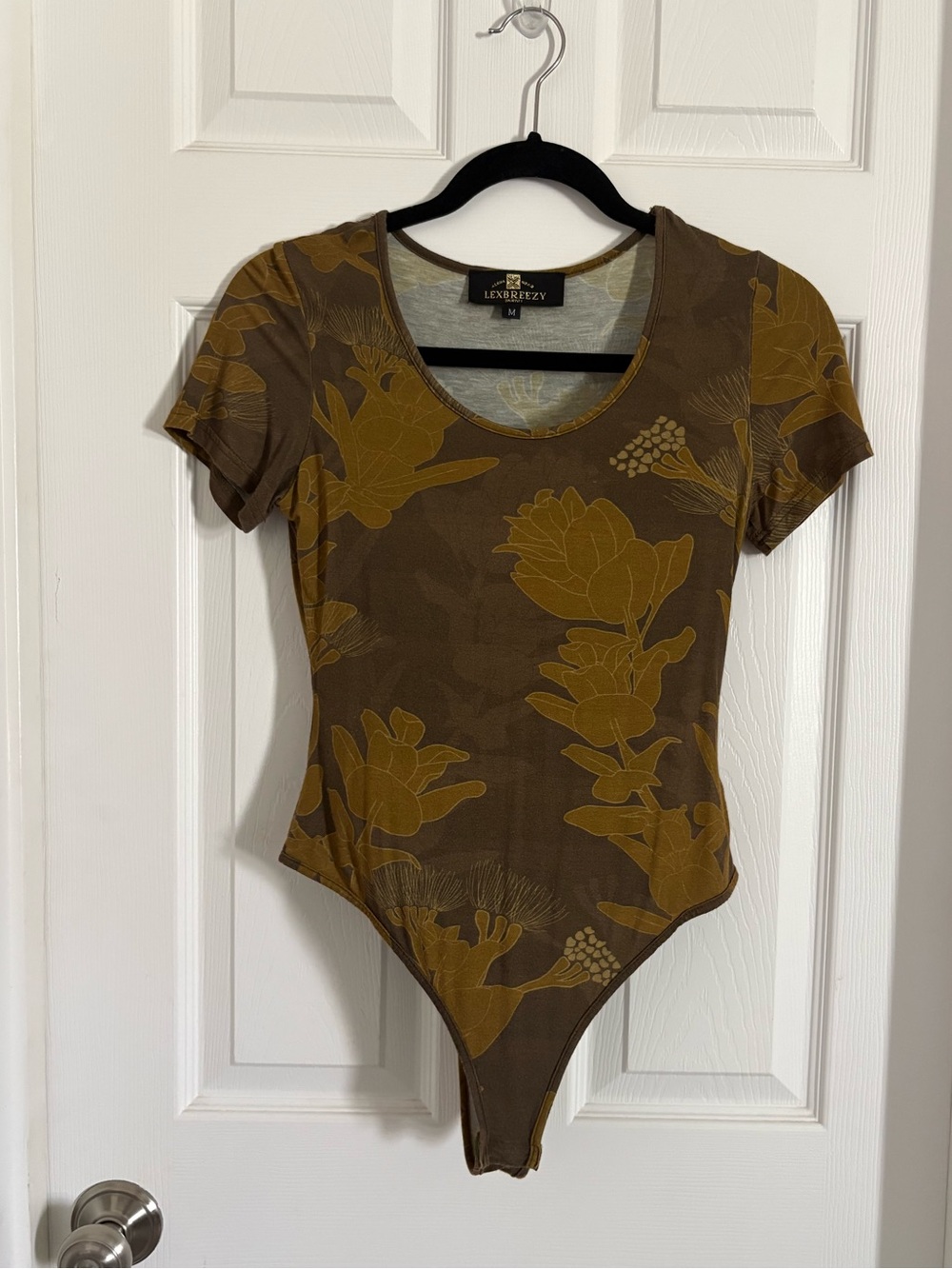M Lexbreezy Olive Green Bodysuit